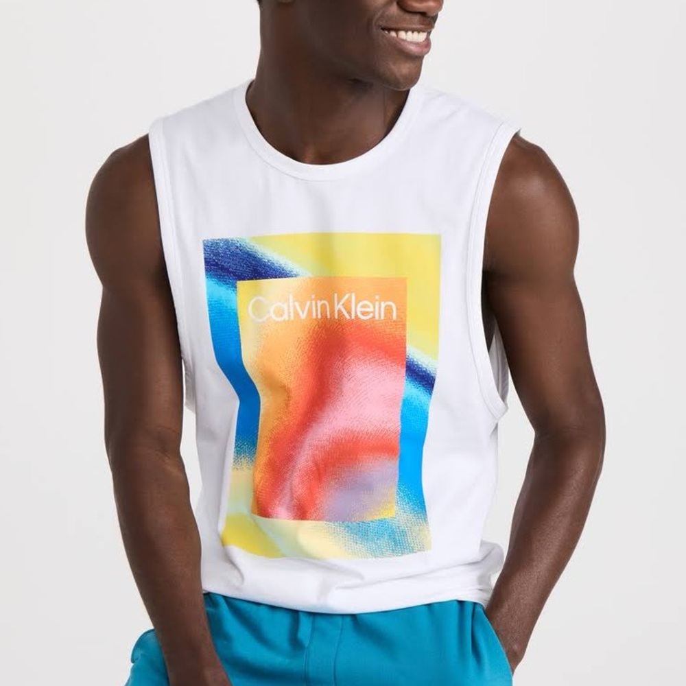 Calvin Klein Reimagined Heritage Pride Muscle Tank